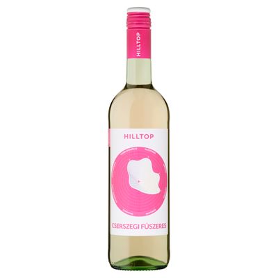 HILLTOP Neszmély Cserszegi Fűszeres Száraz Fehérbor 11% 750 ml