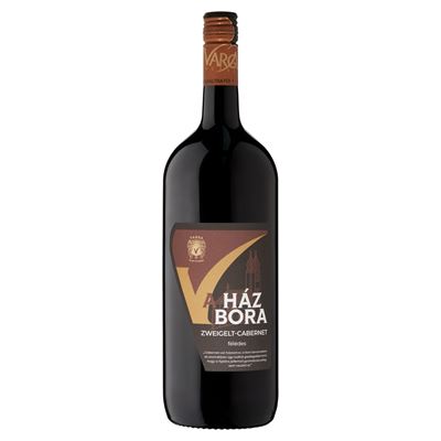 Varga Ház Bora Zweigelt Cabernet Sauvignon Félédes Vörös Tájbor 10,5 % 1,5 l