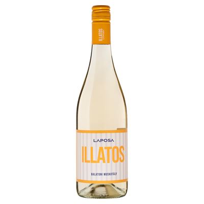 Laposa Illatos Balatoni Muskotály Száraz Fehérbor 12% 750 ml