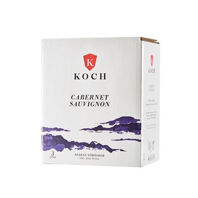 Koch Premium Hajós Bajai Cabernet Sauvignon Száraz Vörösbor 13,5 % 3 l