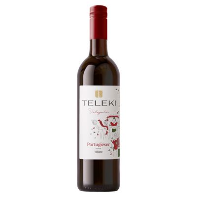 Teleki Válogatás Villányi Portugieser classicus száraz vörösbor 12,5% 0,75 l