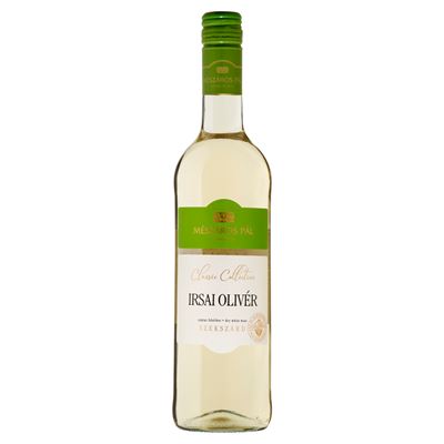 MÉSZÁROS PÁL Classic Collection Szekszárdi Irsai Olivér Száraz Fehérbor 12,5% 750 ml