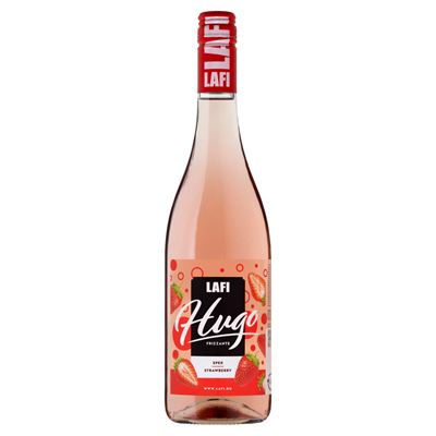LAFI HUGO Eper Ízű Szénsavas Boralapú Koktél 7 % 750 ml