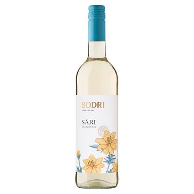 BODRI Sári Szekszárdi Chardonnay Száraz Fehérbor 12% 750 ml