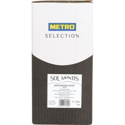 SOL MONTIS Kékfrankos Rosébor 5 l