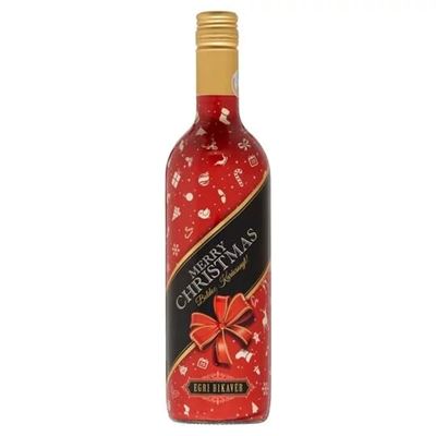 BOLDOG KARÁCSONYT! EGRI BIKAVÉR száraz vörös bor 12% 750 ml