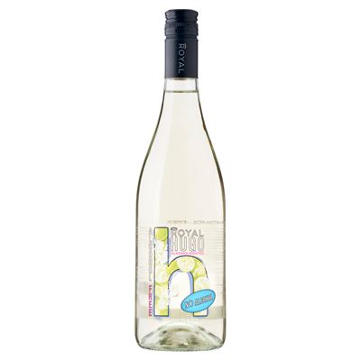 ROYAL HUGO White Alkoholmentes Bodza-lime Ízű Szénsavas Ital 750 ml