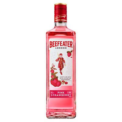 BEEFEATER Pink Strawberry Természetes Eper Ízesítésű Gin 37,5% 700 ml