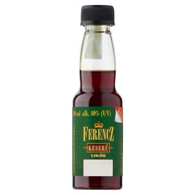 Ferencz Keserű likőr 40% 30 x 40 ml