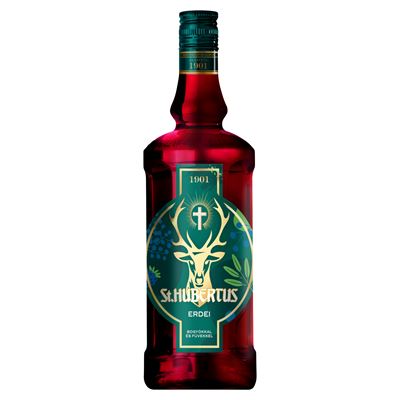 St.HUBERTUS St. Hubertus erdei gyógynövénylikőr 33% 0,5 l