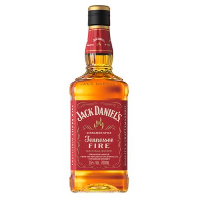 JACK DANIEL'S fahéjas likőr Tennessee whiskeyvel 35% 0,7 l