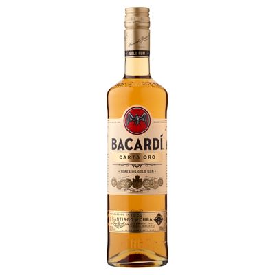 BACARDI Carta Oro rum 37,5% 700 ml