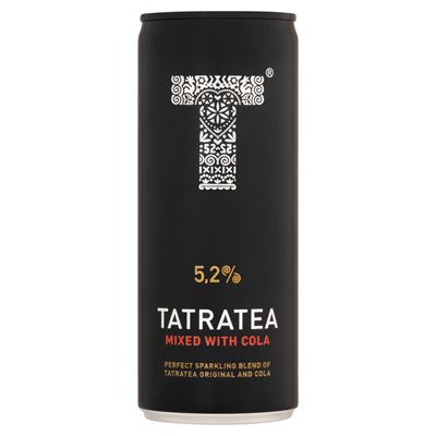 Tatratea Eredeti Tea Likőr Kólával 5,2% 250 ml