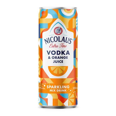 NICOLAUS VODKA-Narancs Koktél 4,9% 250 ml