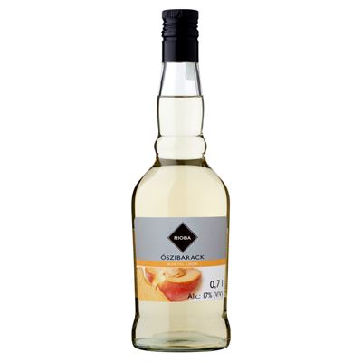 RIOBA Koktél Likőr Őszibarack 17 % 700 ml
