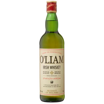O'LIAM Irish Whisky Tölgyfahordóban érlelt Ír Whisky 40% 700 ml