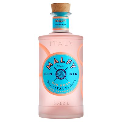 MALFY ROSA Természetes Grapefruit Ízesítésű Gin 41% 700 ml
