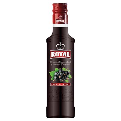 Royal feketeribizli likőr 28% 0,2 l