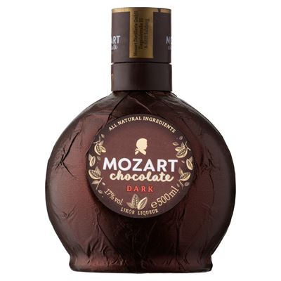 MOZART étcsokoládé krémlikőr 17% 0,5 l