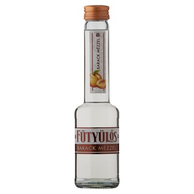 Fütyülős barack ízű likőr mézzel 24,5% 0,2 l