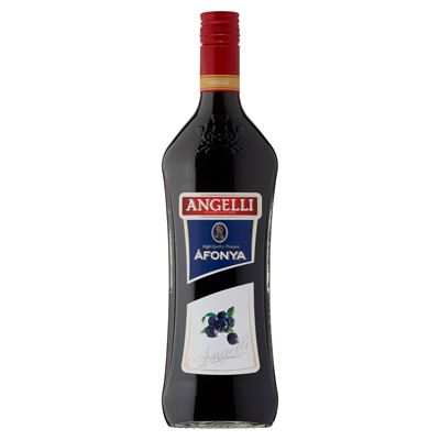 Angelli Áfonya szőlőléből készült ízesített bor 14% 0,75 l