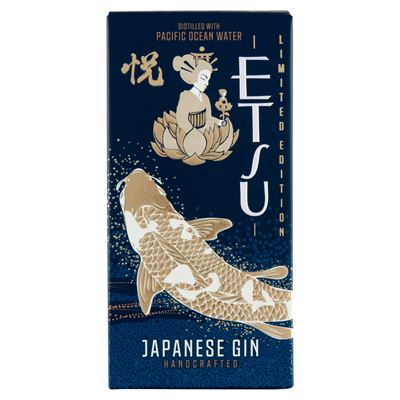 ETSU Deep Ocean japán gin 45% 0,7 l