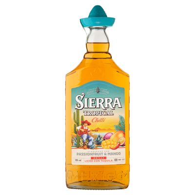Sierra Tropical Chilli Blanco tequilával készült likőr 18% 1 l
