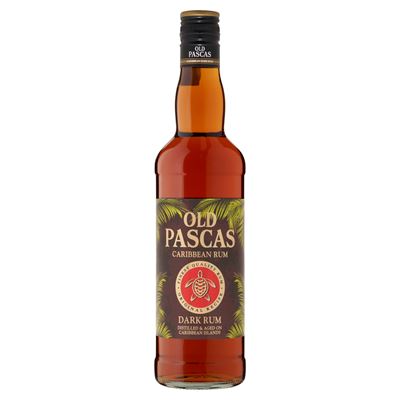 OLD PASCAS Dark barbadosi sötét rum 37,5% 0,7 l