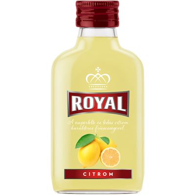 Royal Citrom likőr 26% 90 ml