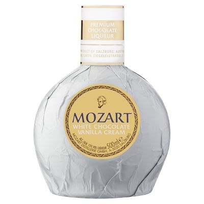 MOZART Fehér Csokoládé Krémlikőr 15 % 6 x 0,5 l