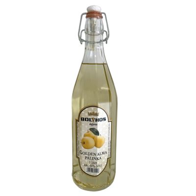 Bolyhos Ágyas Golden Alma Pálinka 50 % 1 l