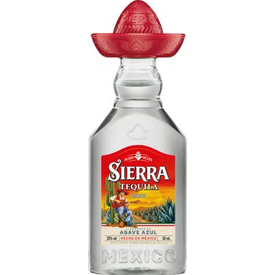 Sierra Blanco Mexikói Silver Tequila 35% 12 x 50 ml