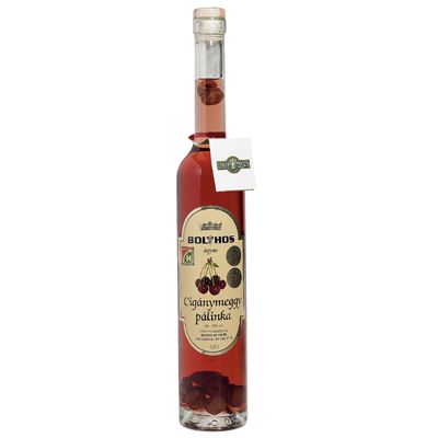 Bolyhos Ágyas Cigánymeggy Pálinka 50 % 500 ml
