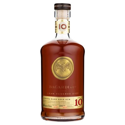 BACARDI Gran Reserva Diez 10 éves Prémium Rum 40% 700 ml