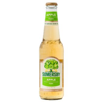 SOMERSBY Apple Cider Almalé Alapú Szénsavas, Alkoholos Ital Alma Ízesítéssel 4,5 % 330 ml