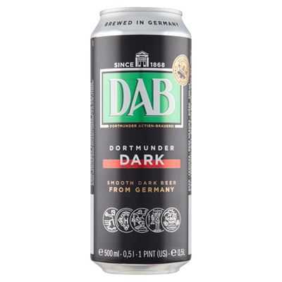 Dab német barna sör 4,8% 0,5 l