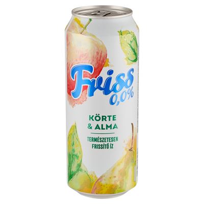 BORSODI Friss Körte-alma Alkoholmentes Sör Dobozos 0,0% 500 ml