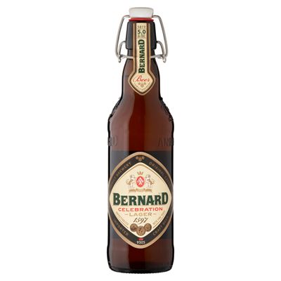 Bernard Celebration Lager Világos Sör Üveges 5% 500 ml