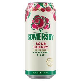 SOMERSBY Cider Szénsavas Alkoholos Ital Meggy Ízesítéssel 4,5% 330 ml