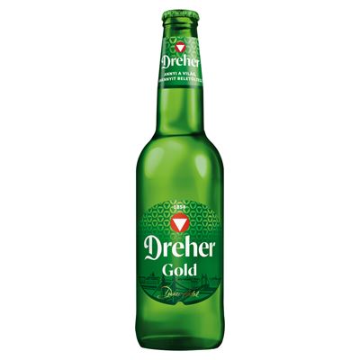 Dreher Gold Minőségi Világos Sör 5% 24 x 330 ml
