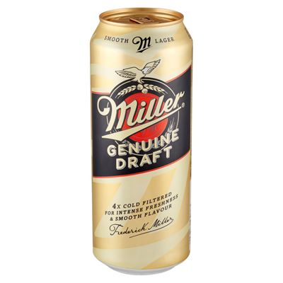Miller Genuine Draft Dobozos Világos Sör 4,7 % 500 ml