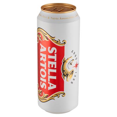 STELLA ARTOIS Minőségi Dobozos Világos Sör 5 % 500 ml
