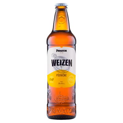 PRIMATOR Cseh Szűretlen Üveges Búzasör 4,8% 500 ml