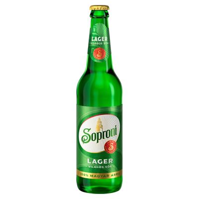 Soproni Klasszikus Világos Üveges Sör 4,5% 20 x 500 ml