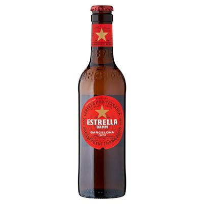 Estrella Galicia Estrella Damm Spanyol Világos Sör 4,6% 330 ml