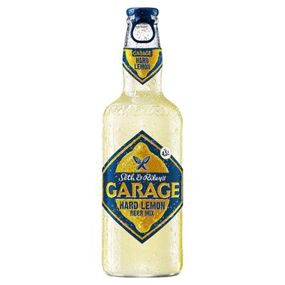 GARAGE Hard Lemon Citrom Ízesítésű Maláta Sör 4,5 % 400 ml