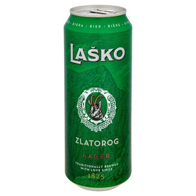 Lasko ZLATOROG Világos Lager Típusú Dobozos Sör 4,9% 500 ml