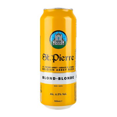 St.Pierre Blond Belga Apátsági Világos Sör Dobozos 6,5% 500 ml