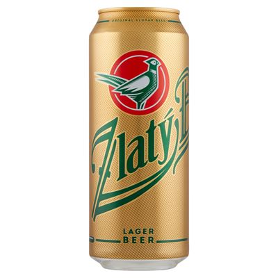 ZLATY BAZANT Világos Dobozos Sör 4,7% 500 ml