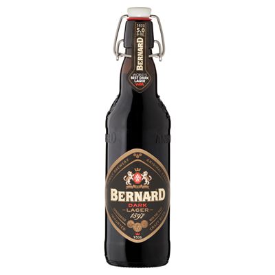 Bernard Dark Lager Barna Sör Üveges 5% 500 ml